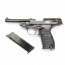 Страйкбольный пистолет (WE) Walther P38 металл Black (GGB-0396TM)