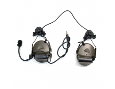 Активные наушники (Z-TAC) COMTAC II (FG) Z153 + EX Helmet Rail Adapter Set (Wendy version)