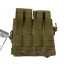 Подсумок (TORNADO Tactical) универсальный с клапаном под 4 магазина (Olive)