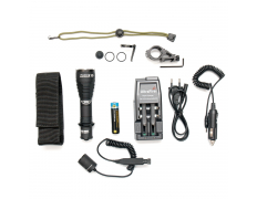 Фонарь (ArmyTek) PREDATOR Pro v3 1700Lm White комплект (З/У, аккумулятор, кнопка, крепление)