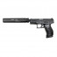 Страйкбольный пистолет (Umarex) Walther PPQ M2 Navy DX SA3-PPQN-BK02