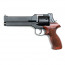 Страйкбольный пистолет (Marushin) Mateba Revolver X-Cartridge Series Matt Black Wood Grip Version