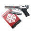 Страйкбольный пистолет (AW Custom) Bulit Luger P08 Star War Style 6 Inch Muzzle Device GBB