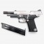 Страйкбольный пистолет (WE) P226 P-Virus металл Silver (Long magazine) в кейсе