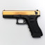 Страйкбольный пистолет (WE) GLOCK 18 Gen.3 Titanium Golden Version
