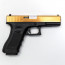 Страйкбольный пистолет (WE) GLOCK 18 Gen.3 Titanium Golden Version