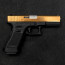 Страйкбольный пистолет (WE) GLOCK 18 Gen.3 Titanium Golden Version