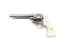 Страйкбольный пистолет (Umarex) SAA 45 CO2 GK Custom 6mm Revolver металл (GK060) Nickel Pearl