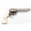 Страйкбольный пистолет (Umarex) SAA 45 CO2 GK Custom 6mm Revolver металл (GK060) Nickel Pearl