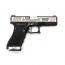 Страйкбольный пистолет (WE) GLOCK 17 Custom Black/Silver/Silver 
