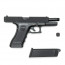 Страйкбольный пистолет (KJW) GLOCK 18 TBC GBB металл Black (GGB-0509SM-TBC)