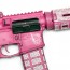 Страйкбольный автомат (BullGear Custom) G&P M4 MOE Carbine Pink (SWAROVSKI PINK Hello Kitty)