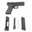 Страйкбольный пистолет (STARK ARMS) Glock 17 Combat SG в кейсе GBB/CO2 металл (Titanium/Black)