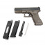Страйкбольный пистолет (STARK ARMS) Glock 17 Combat SG в кейсе GBB/CO2 металл (Titanium/Olive)