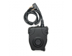 Кнопка PTT (WADSN) - EARMOR Peltor для рации (Kenwood-BaoFeng) Black