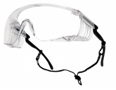 Очки защитные (Bolle) SQUALE прозрачные (очки на очки)